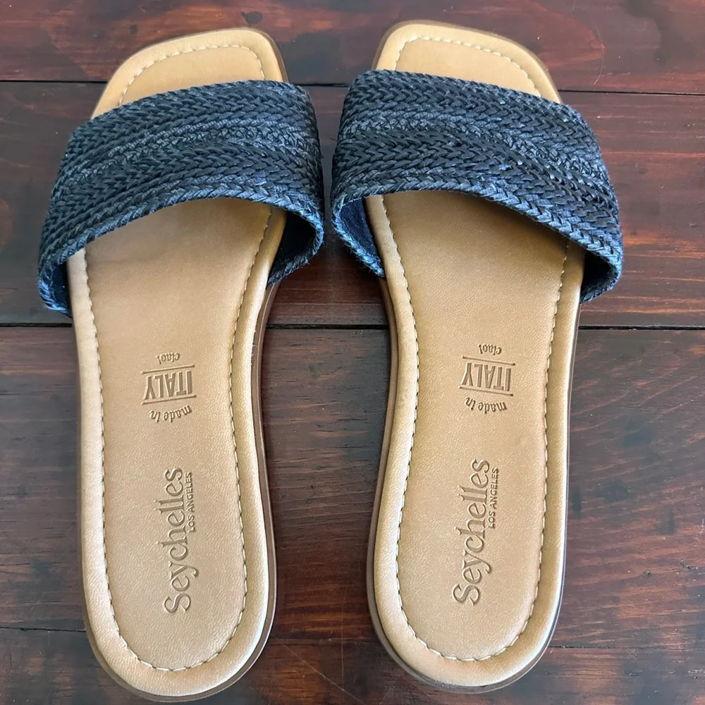 Seychelles Women's Palms Perfection Sandals in Black - Size 8.5 - Picture 3 of 5